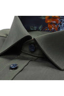 New York Body Fit Shirt - Green