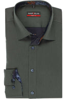 New York Body Fit Shirt - Green