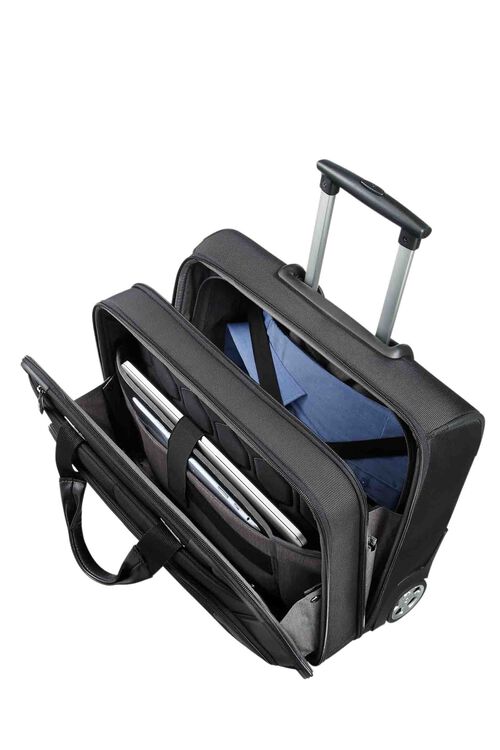 Business Rolling Tote 15.6" - Black
