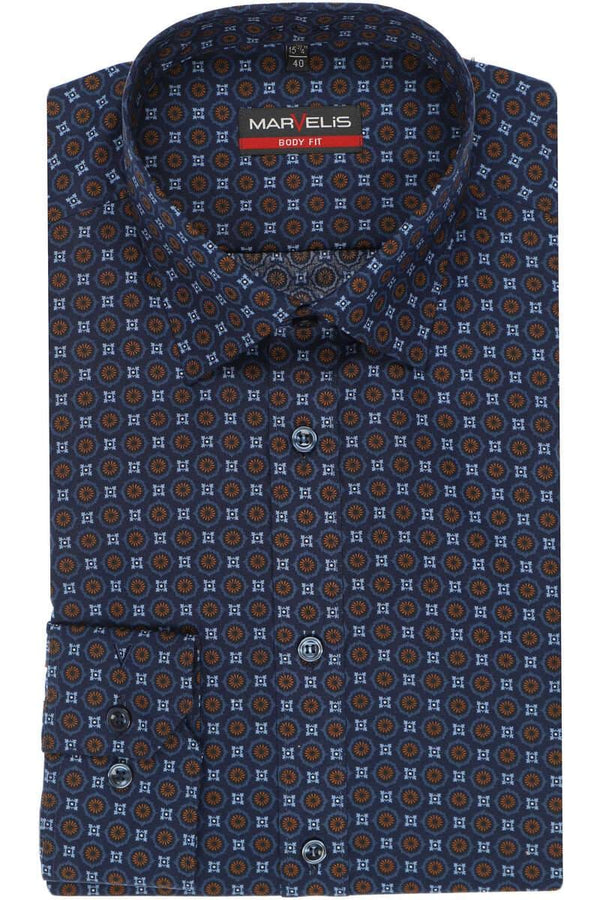 New York Body Fit Shirt - Sienna