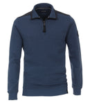 Plain Troyer Sweatshirt - Blue
