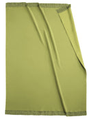 Cotton Home Herringbone Green Throw 150x200cm