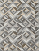 Cotton Home Geo Natural Throw 150x200cm