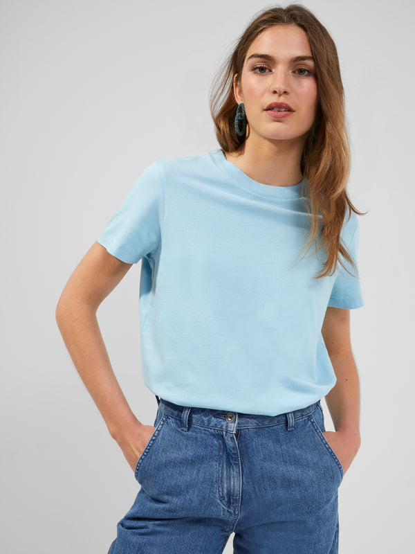 Boyfit Organic Cotton T-shirt - Forget Me Not