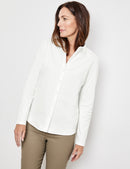 Urban Forest Plain Shirt - Off White