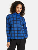Moon Shine Jumper - Blue/black Print