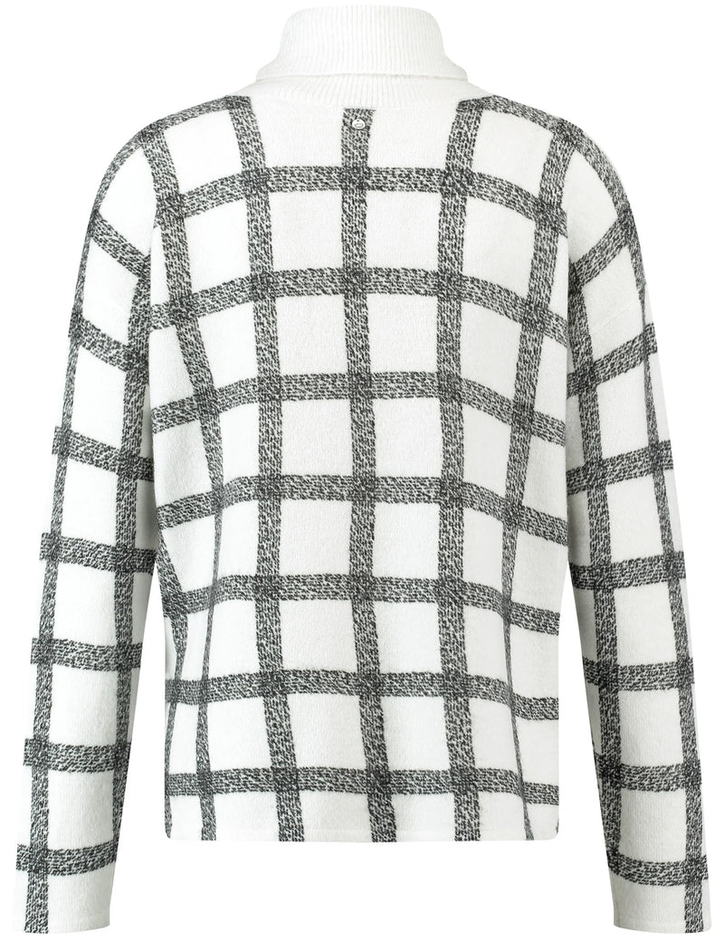 Moon Shine Jumper - Ecru/white/black