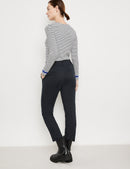 NOS Cropped Trouser - Navy