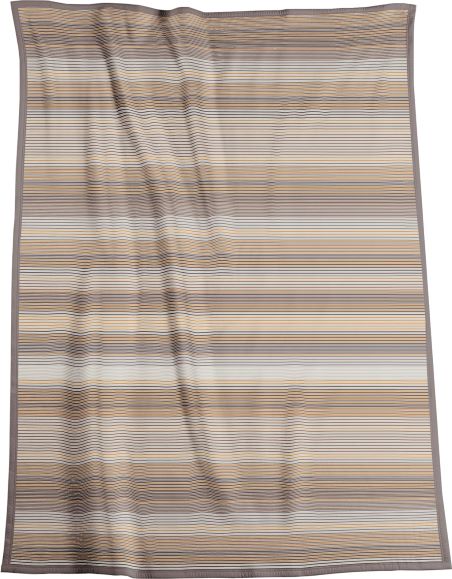 Cotton Rich Lines Natural Throw 150x200cm