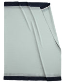 Cotton Rich Diamond Blue Throw 150x200cm