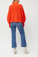 Lydia Half-Zip Jumper - Grenadine