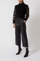 Juri Mozart Mock Neck - Black