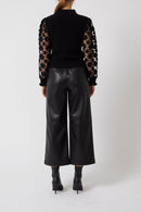 Juri Mozart Mock Neck - Black