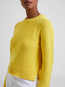 Lily Crew Neck Jumper - Primrose Yellow