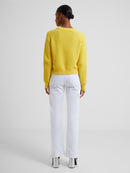 Lily Crew Neck Jumper - Primrose Yellow
