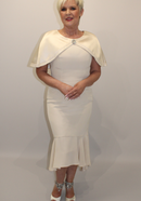 MOTB Dress & Cape - Beige
