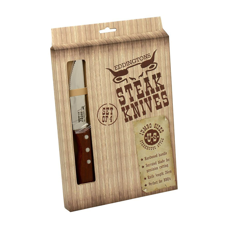 Set Of 4 Jumbo Steak Knifes