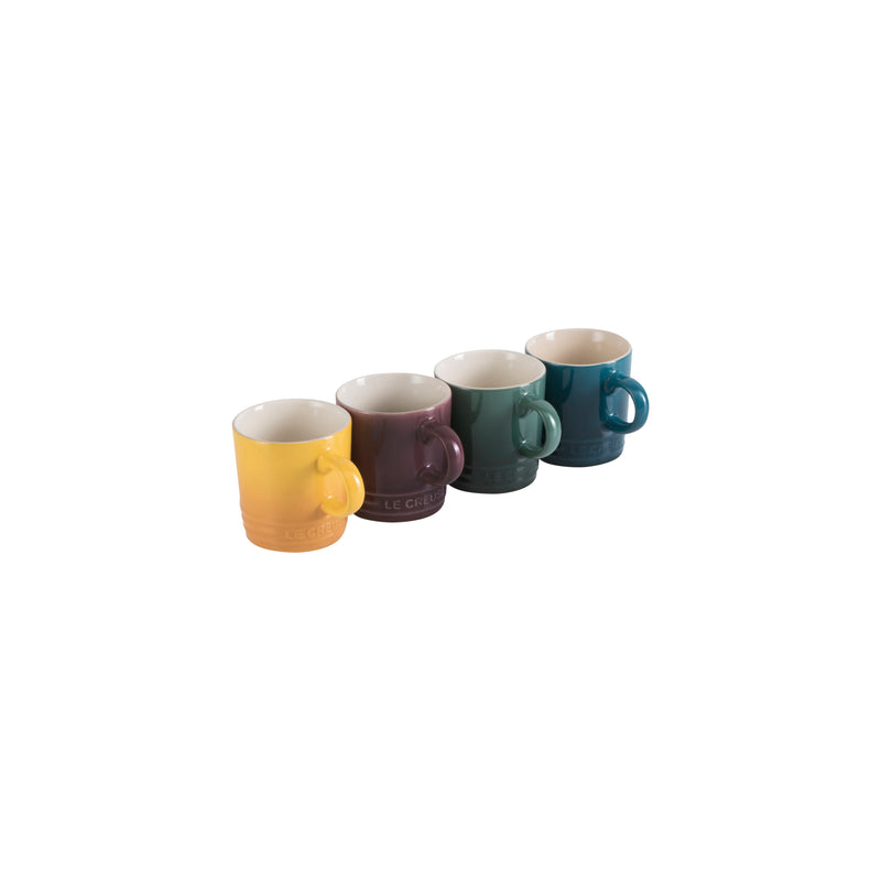 Botanique Set Of 4 Espresso Mugs 100ml