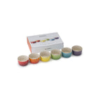 Rainbow Set of 6 Mini Ramekins