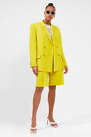 Ruth Bermuda Shorts - Warm Olive