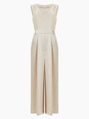 Harlow Jumpsuit - Oyster Gray