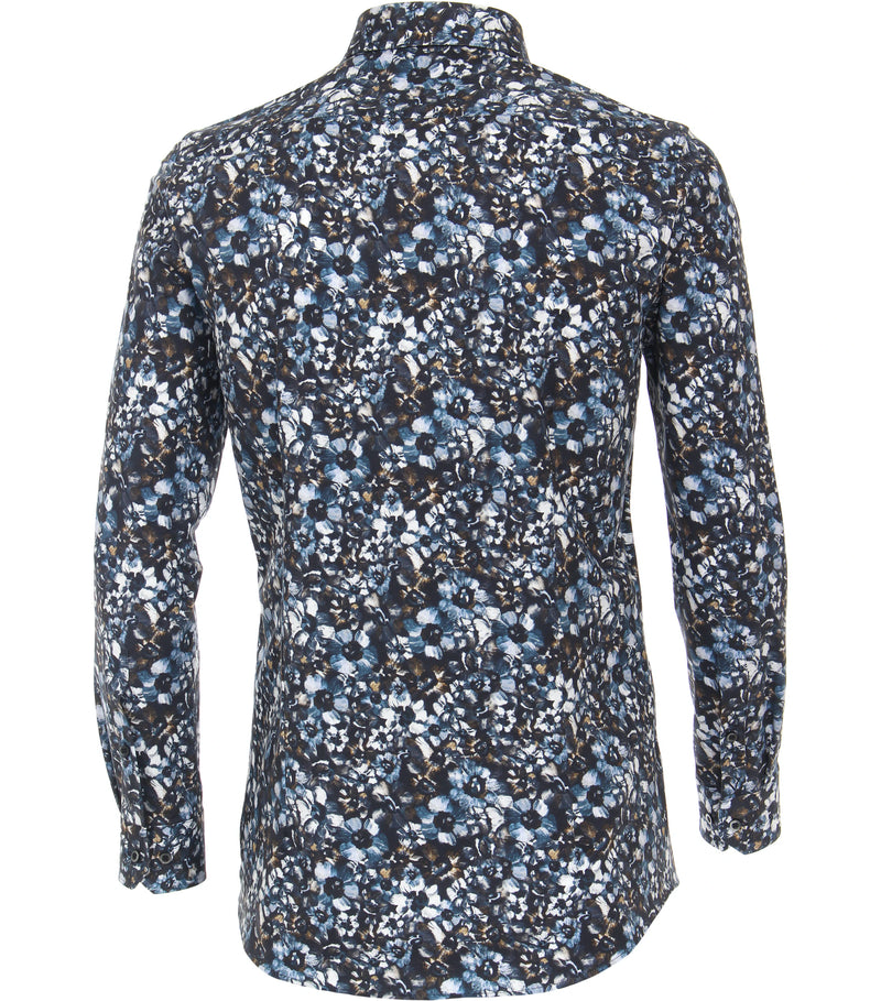 Body Fit Shirt - Dark Blue