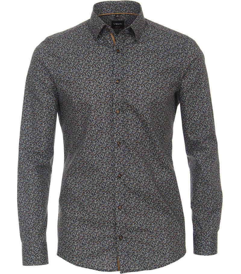 Body Fit Shirt - Blue