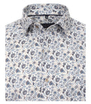 Print City Long Sleeve Shirt - Light Blue
