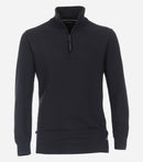 Plain Troyer Jumper - Night Blue