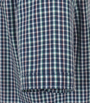 Short Sleeve Check Shirt - Light Blue