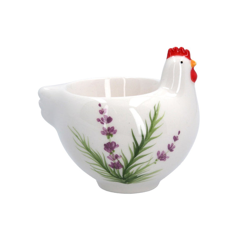 Lavender Ceramic Hen Egg Cup