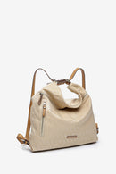 Large Multifunctional Scombrus Bag - Beige