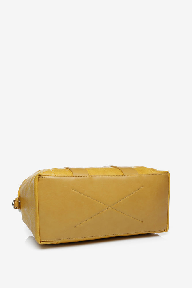Shoulder Strap Bowling Bag - Yellow