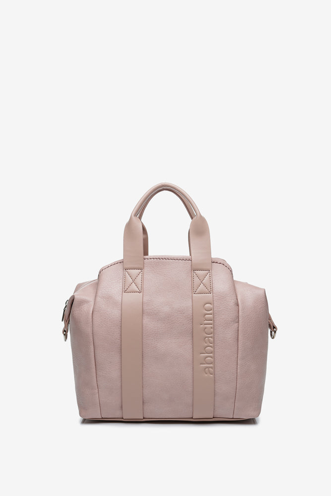 Shoulder Strap Bowling Bag - Pale Pink