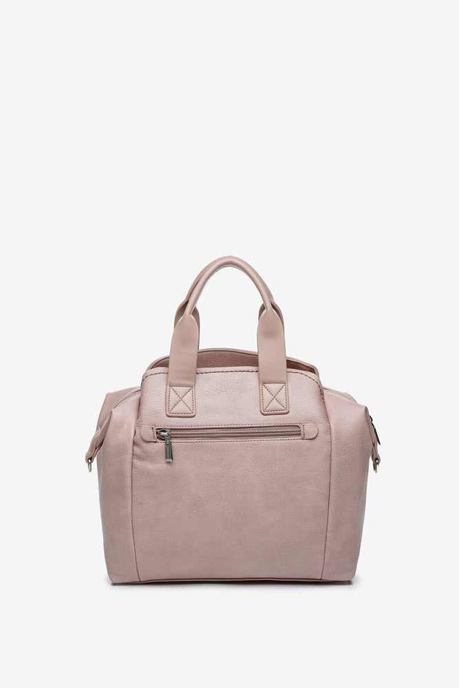 Shoulder Strap Bowling Bag - Pale Pink