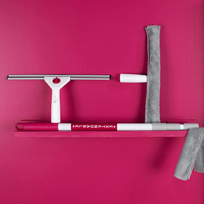 2 in 1 Window Cleaning Set Telescopic