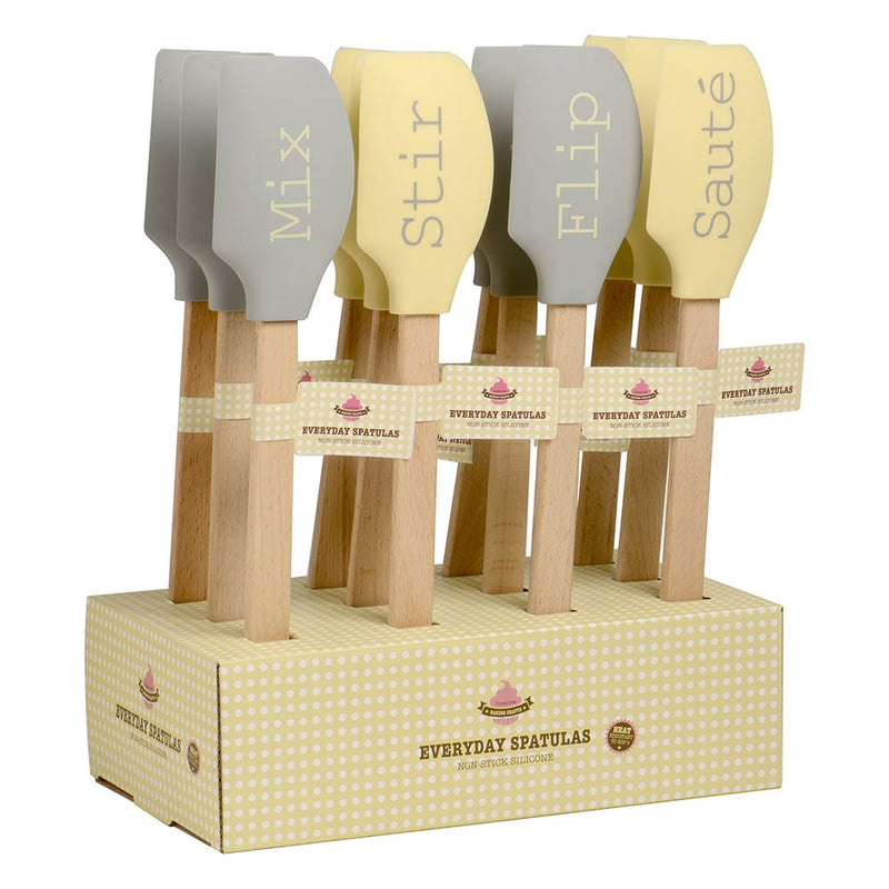 Everyday Silicone Spatulas Mix Flip Stir Saute