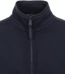 Zip Up Sweatshirt - Night Blue