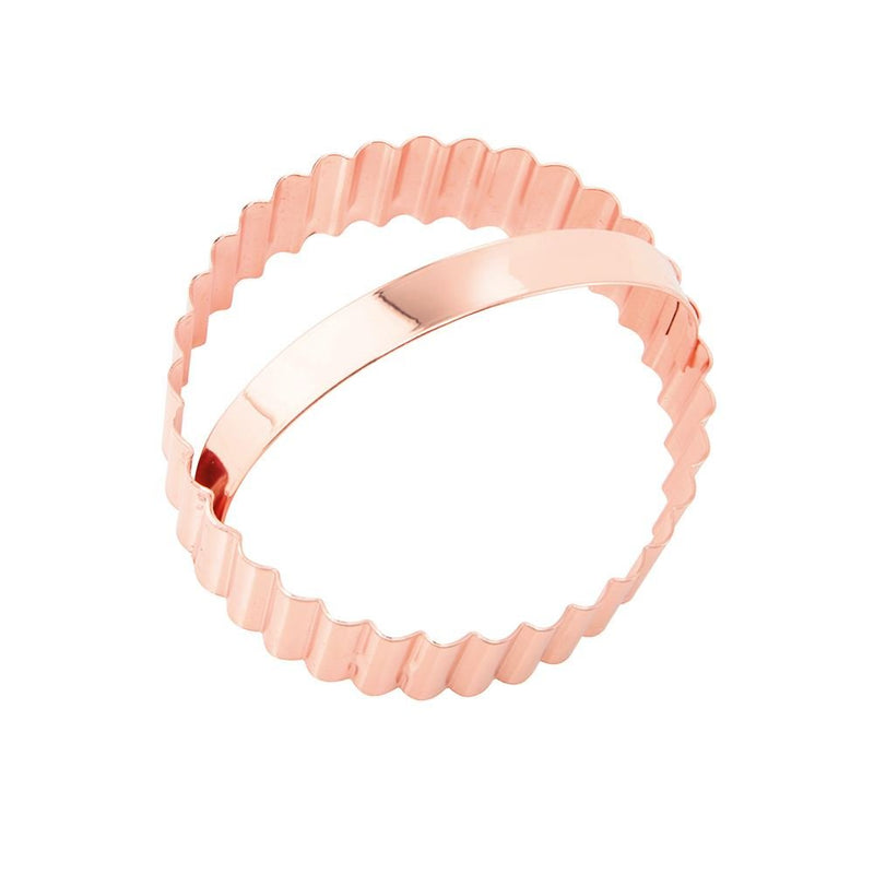 Vintage Design Round Fluted Biscuit Cutter