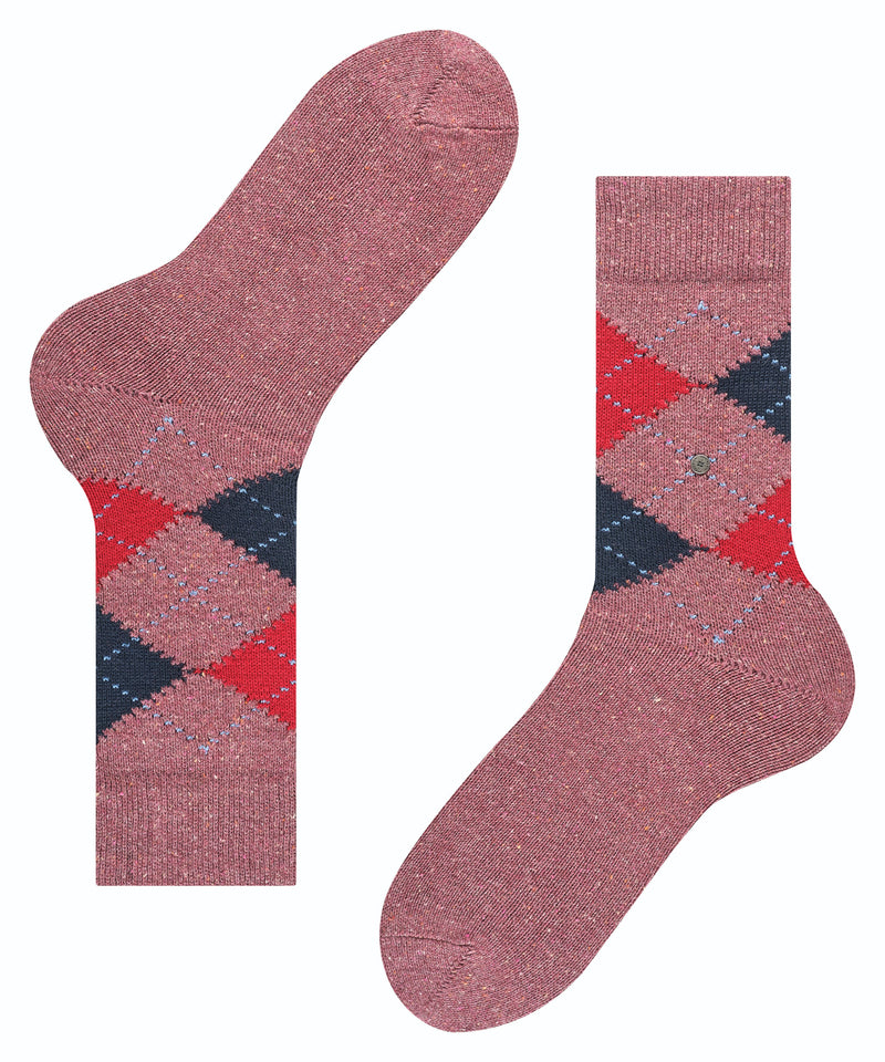 Tweed Sock - Red