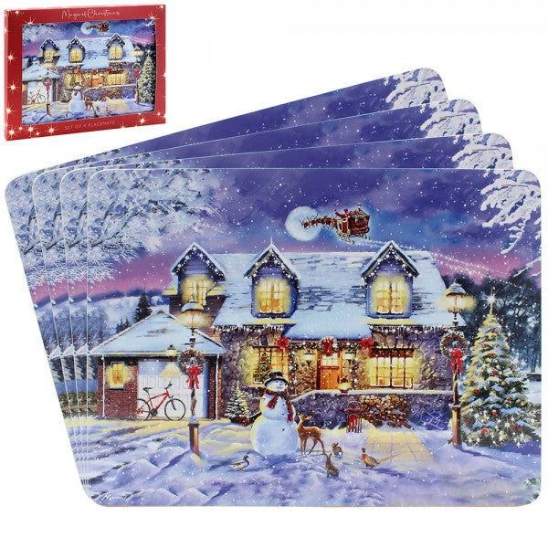 Magic Of Christmas Placemat Set of 4