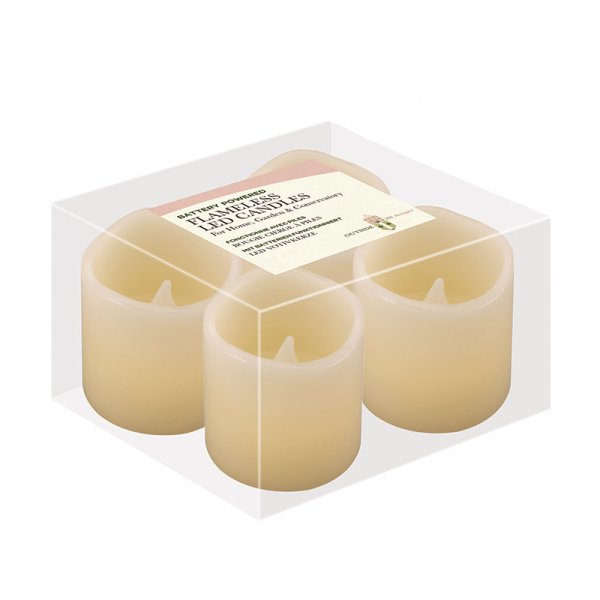 Flameless LED Candle 4 Pack