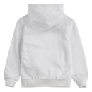 Boys Batwing Screenprint Hoodie - White