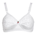 All Over Lace Soft Cup Bra - White