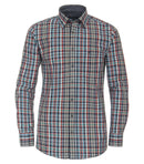 Long Sleeve Check Shirt - Light Blue