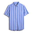 Drayton Stripe Button Down Shirt - Regatta Blue