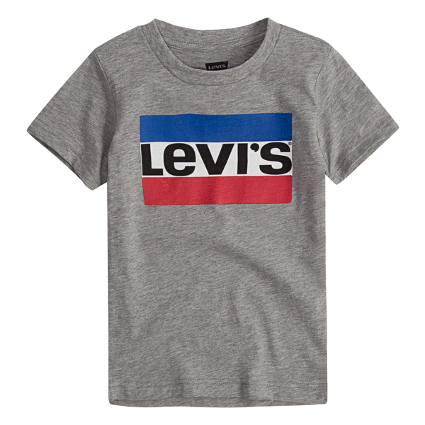 Boys Sportswear Logo T-shirt - Grey Heather