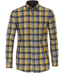Long Sleeve Check Shirt - Yellow
