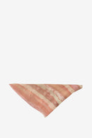 Print Silk Bandana - Pale Pink