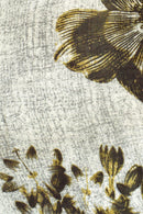 Printed Scarf - Grey